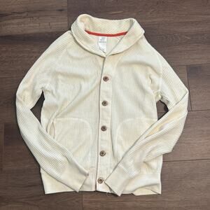 Jack Threads Cotton Blend Knit Sweater Collared Buttons Pockets Classic Small